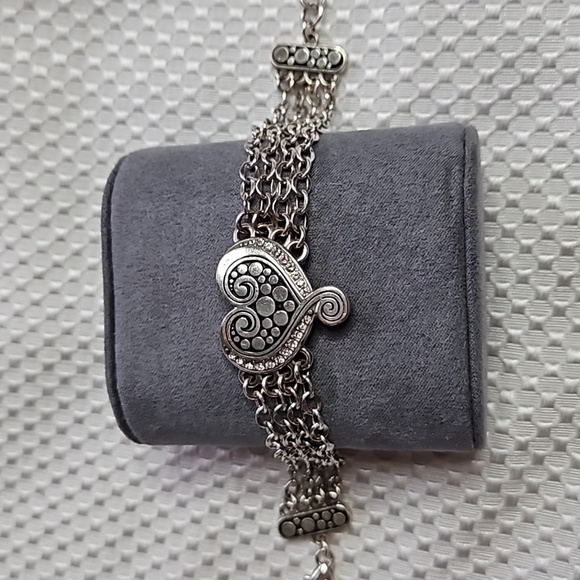 Brighton Jewelry - BRIGHTON HEART BRACLET ROPE CHAIN